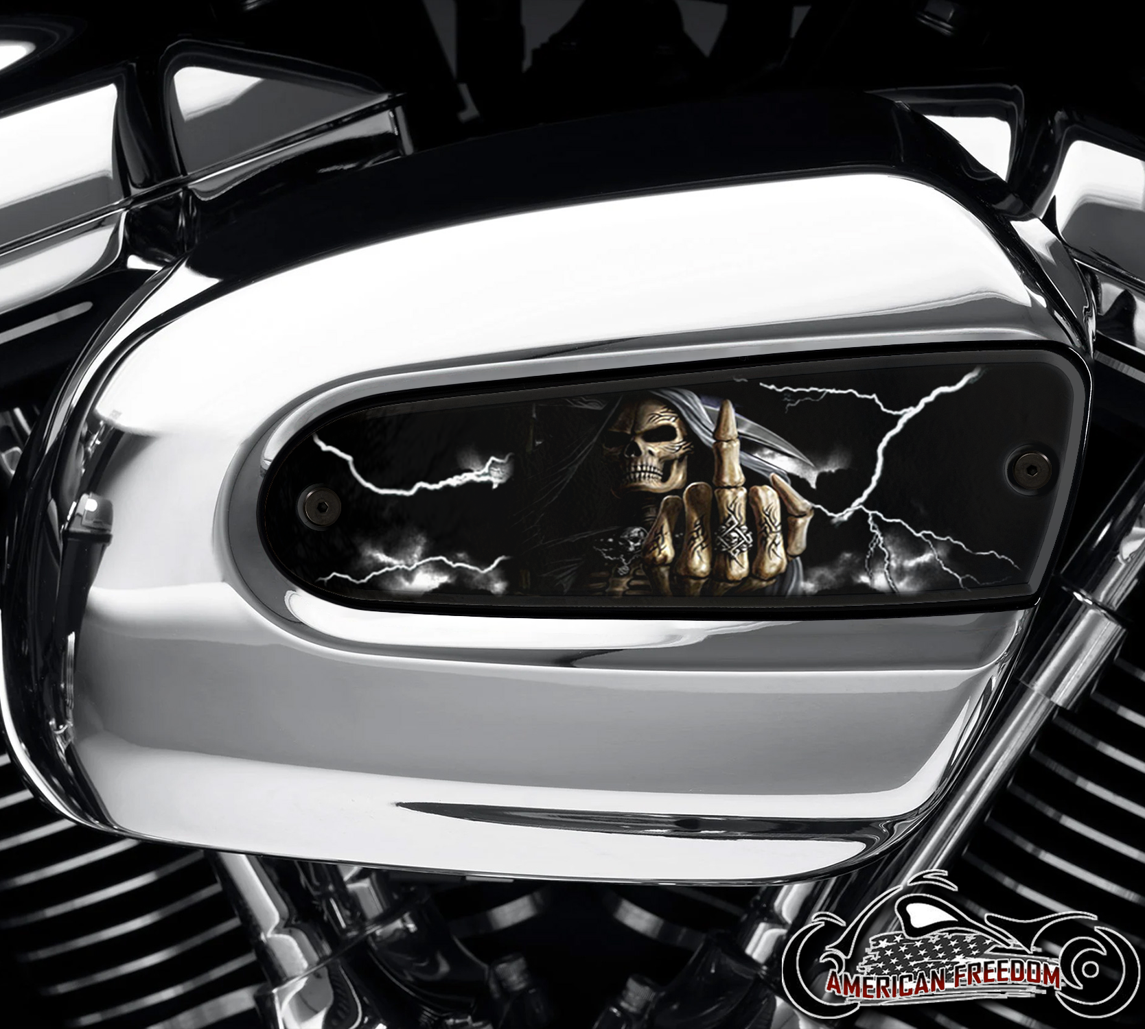 Harley Davidson Wedge Air Cleaner Insert - MF Reaper Lightning